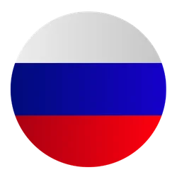 Russia Circle Flag